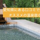 【価格別】愛知県にある口コミで好評なオススメの温泉宿６選